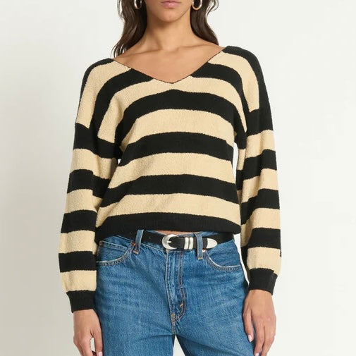 Nation Carmine Pullover- butterscotch