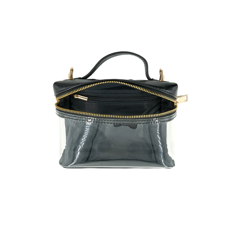 BC Clear Box Bag- black