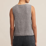 Z Supply Bryce Sweater Vest- grey