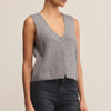Z Supply Bryce Sweater Vest- grey