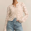 Z Supply Rosalyn Cardigan- crystal