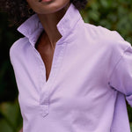F&E Patrick Popover Henley-violet