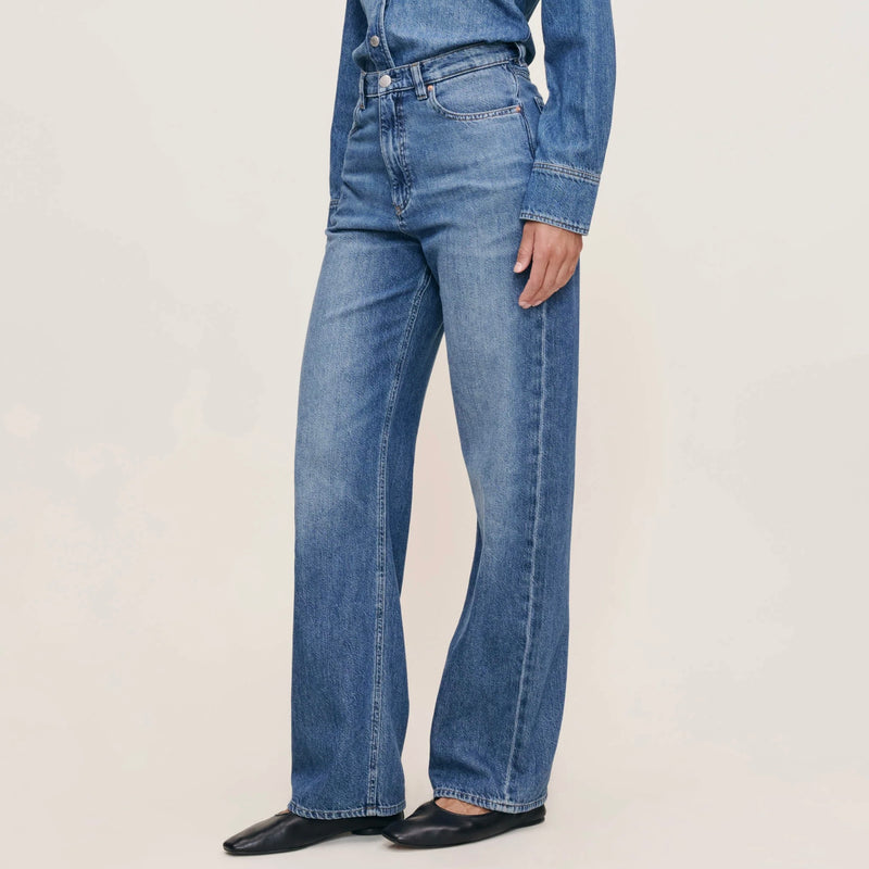 DL1961 Karmine Wide Leg 31"-lapis
