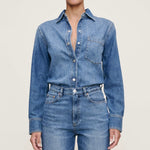 DL1961 Ines Shirt-lapis