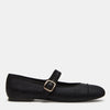 Steve Madden Dory Ballet-black satin