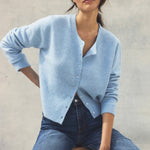Z Supply Medina Cardigan- serene blue