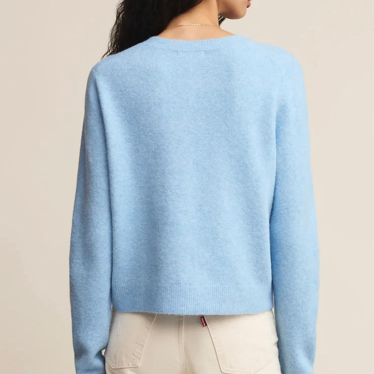 Z Supply Medina Cardigan- serene blue