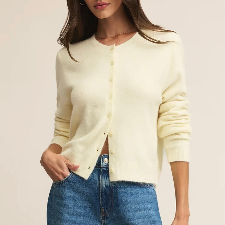 Z Supply Medina Cardigan- mellow yellow