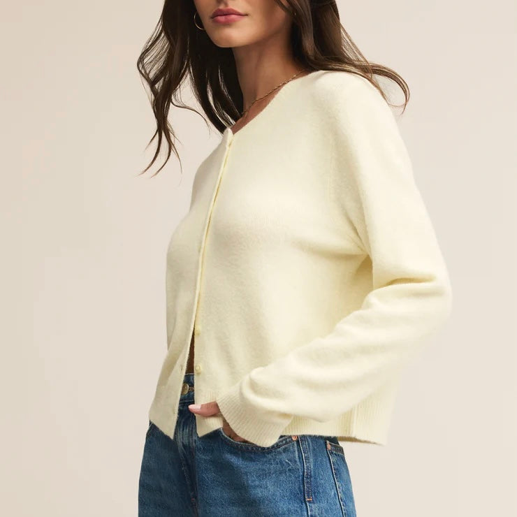 Z Supply Medina Cardigan- mellow yellow