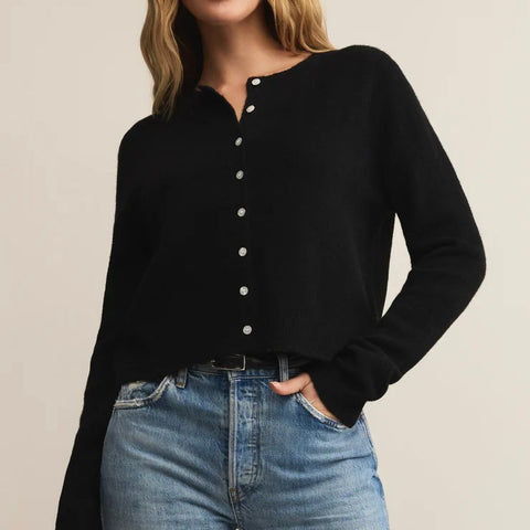 Z Supply Medina Cardigan- black – jeantherapy
