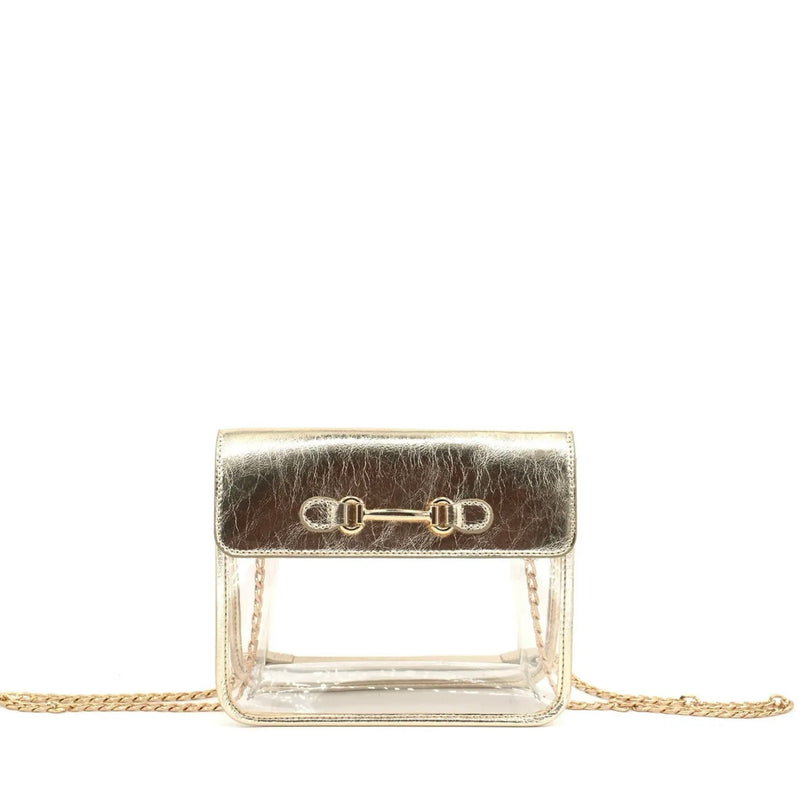 BC Clear Bag- Gold