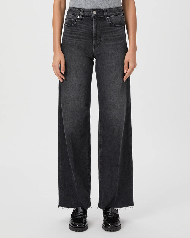 Paige Anessa Wide Leg- viper black
