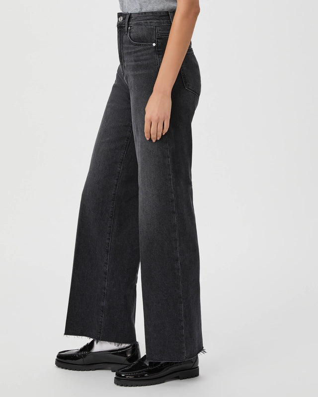 Paige Anessa Wide Leg- viper black