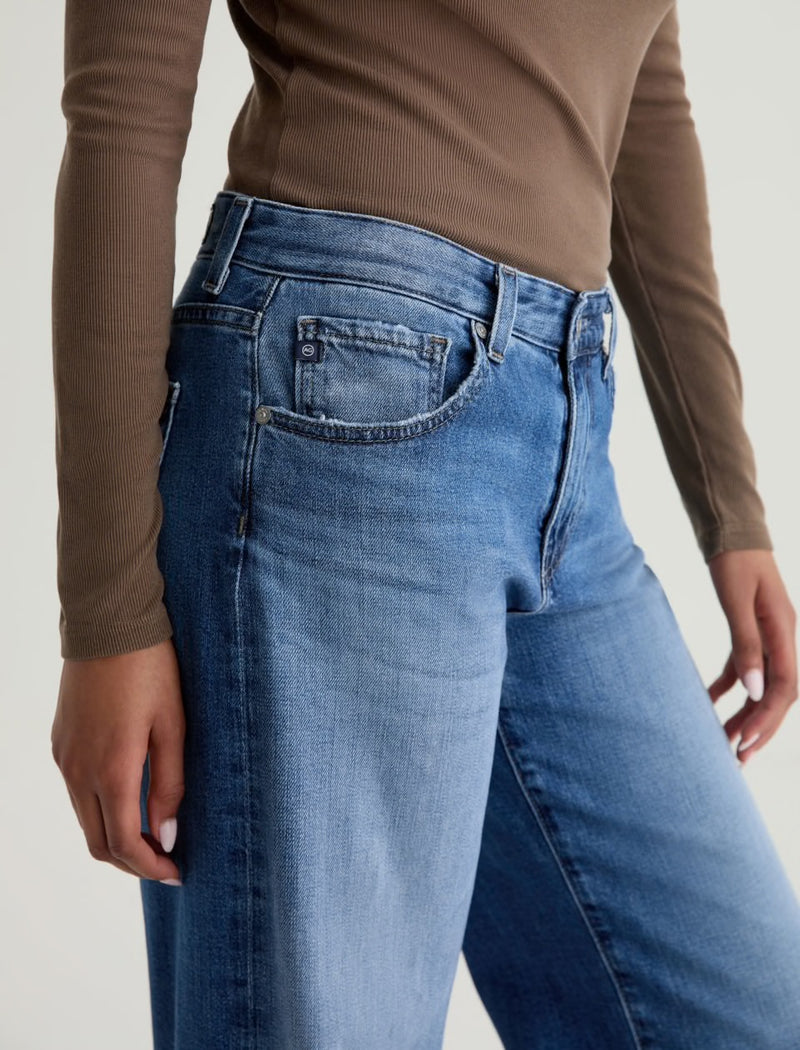 AG Adria Low Rise Wide Leg- headline