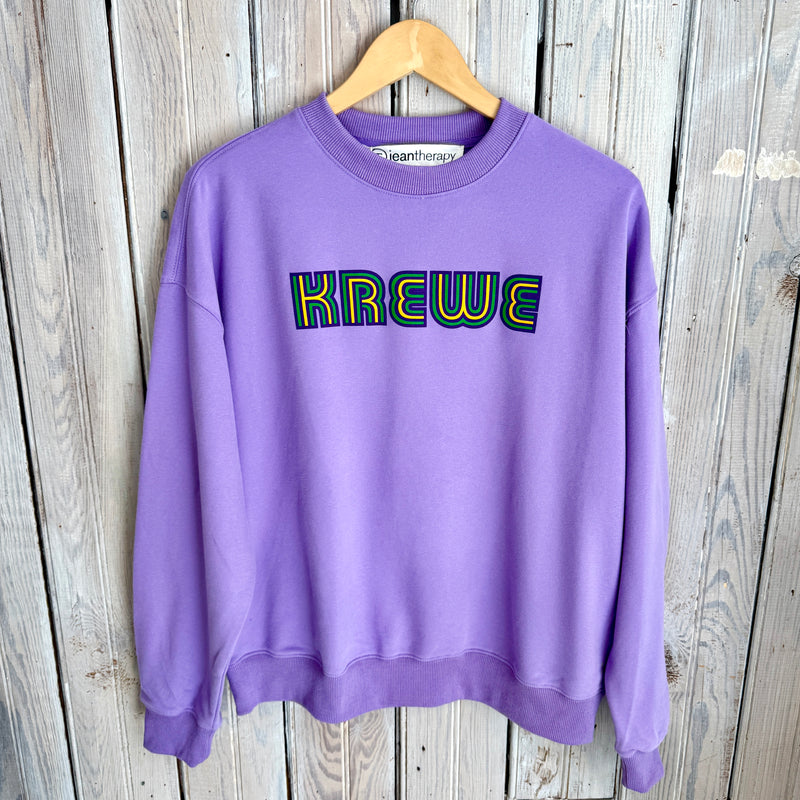 Mono Krewe Sweatshirt-purple