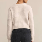 Z Supply Between The Lines Cardi- crystal