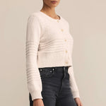 Z Supply Between The Lines Cardi- crystal