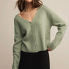 Z Supply Emile Cardigan- bay leaf
