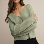 Z Supply Emile Cardigan- bay leaf