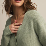Z Supply Emile Cardigan- bay leaf
