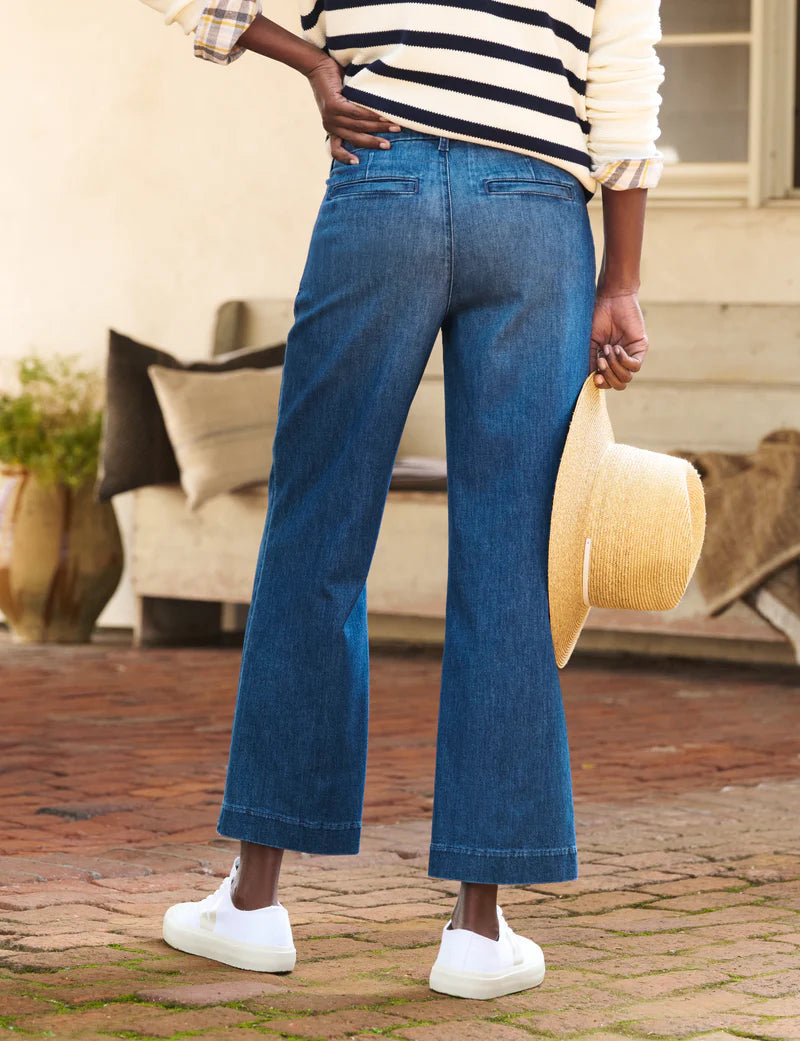 F&E Westport Wide Leg Chino- 1984 wash