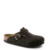 Birk Boston Suede Narrow- mocha