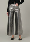Joes Mia Wide Ankle-pewter foil