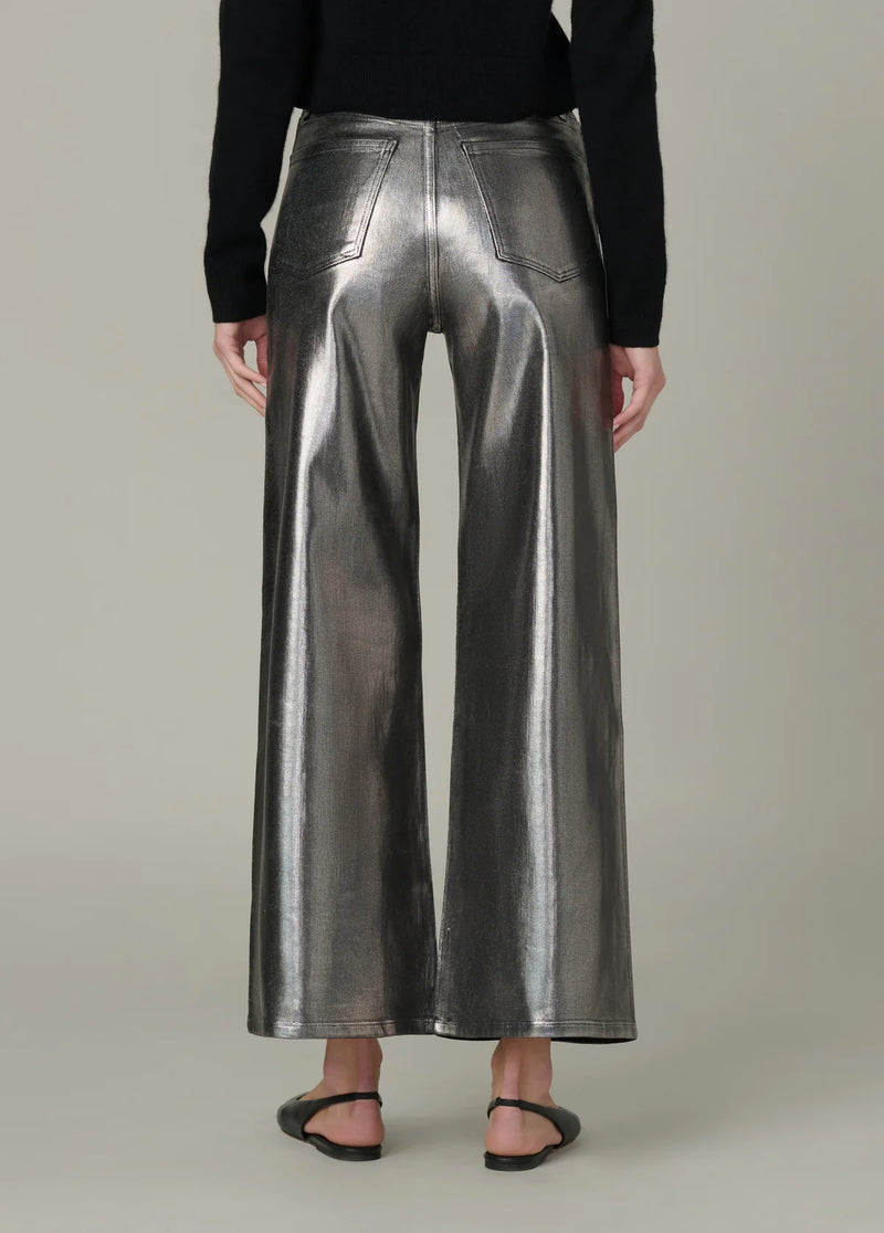 Joes Mia Wide Ankle-pewter foil
