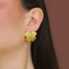 AC Casandra Crossover Studs- gold