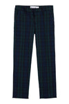 F&E Wicklow Chino- black watch plaid
