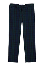 F&E Wicklow Chino- black watch plaid