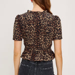 Rails Portia Top- brown nala