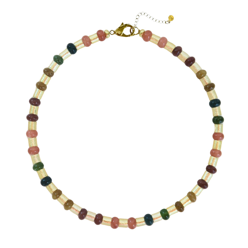 AC Manhattan Collar Necklace- sienna