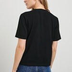 Rails Cotton Cashmere S/S Tee- Black