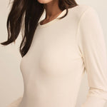 Z Supply Second Skin Longsleeve- cloud