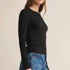 Z Supply Second Skin Longsleeve- black