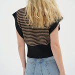 LNA Ellisa Sweater- latte stripe