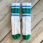 JT x Tulane Roll Wave Varsity Sock