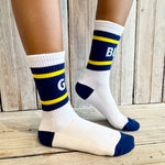 NM Go Blue Varsity Sock