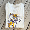 Retro Geaux Kids Tee-white