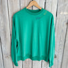 Mardi Gras Embroidered Sweatshirt-green