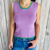 Nolaverse Mardi Pastel Knit Tank