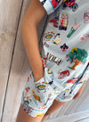 NM Nola Icons PJ Short Set-light blue