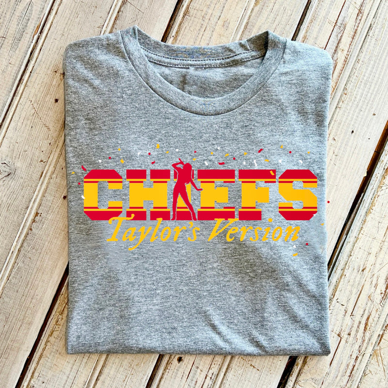 Chiefs Taylor's Version Unisex-heather grey