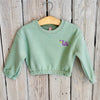 Kids MG LA Nation Embroidered Sweatsuit-green