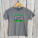 Holding Space Kids Tee- hea grey