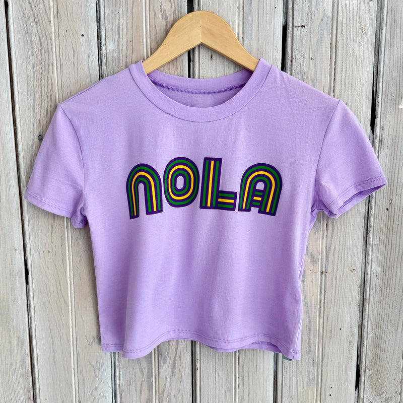 Mono Nola MG Crop Top-lavender