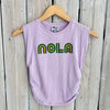 Mono Nola MG Ruched Tank-lavender