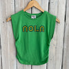 Mono Nola MG Ruched Tank-green