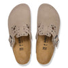 Birk Boston Rivet- taupe suede